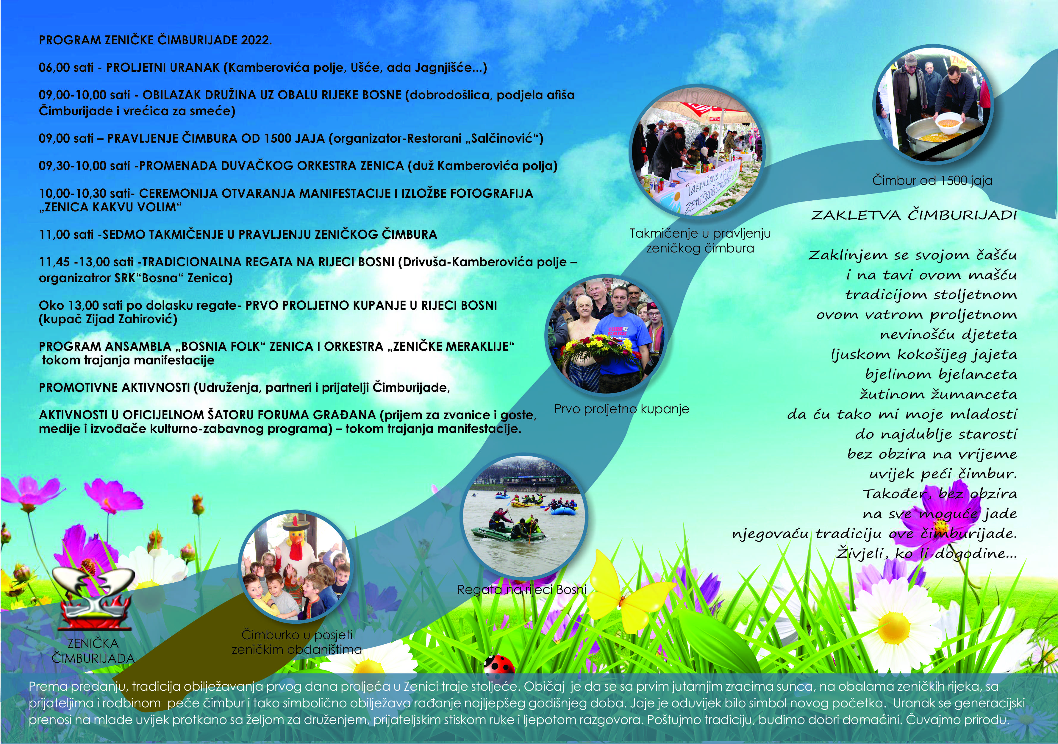 Čimburijada na obalama rijeke Bosne